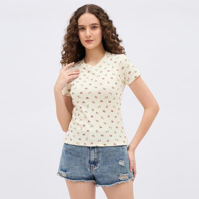 Ladies' Round Neck T-Shirt 