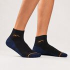 Men's Ankle Length Socks Pack of 3 ( White, Navy, Blue ), Navy Blue, small