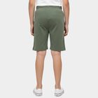 Boys' Light Green Regular Fit Graphic Printed Bermuda Shorts, Light Green, small