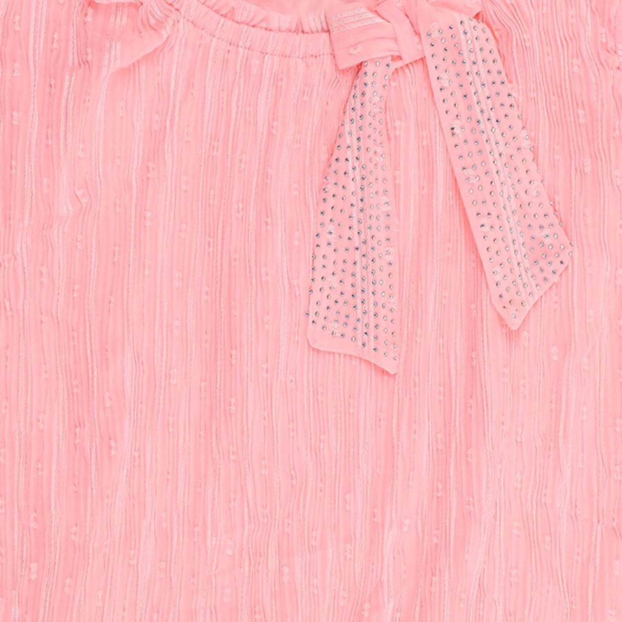 Girls' T-Shirt, Peach, large image number null