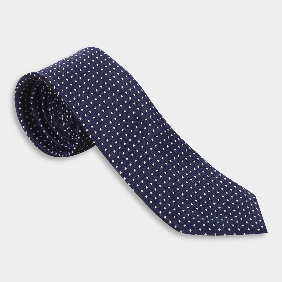 Men's Tie, Navy Blue, large image number null