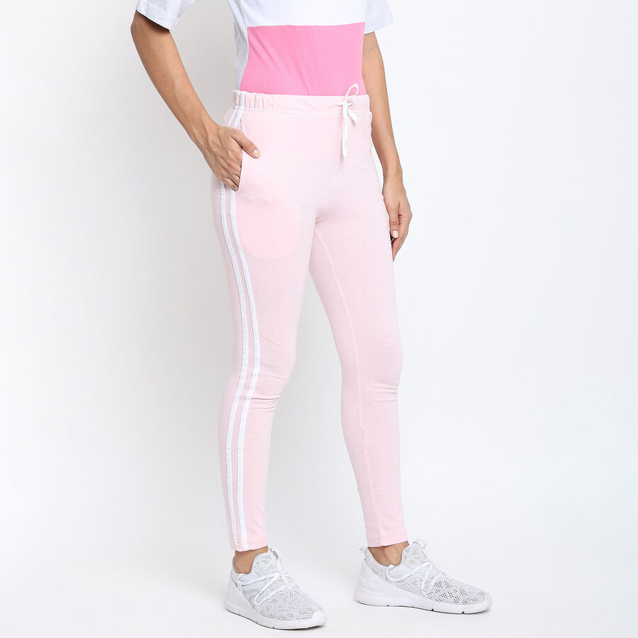Cut & Sew Joggers, Light Pink, large image number null