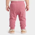 Infants Pink Jogger Graphic Printed Pyjama, Light Pink, small