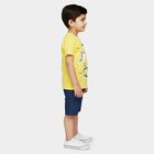 Boys' Woven Baba Suit, पीला, small