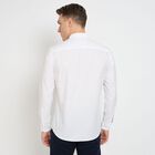 Men's 100% Cotton Casual Shirt, White, small image number null