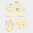 Infants Cotton Printed Baby Gift Set, Yellow, small image number null