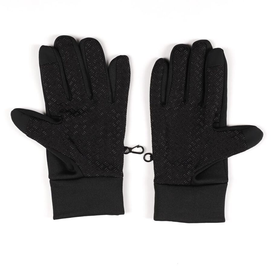 Men's Gloves, काला, large