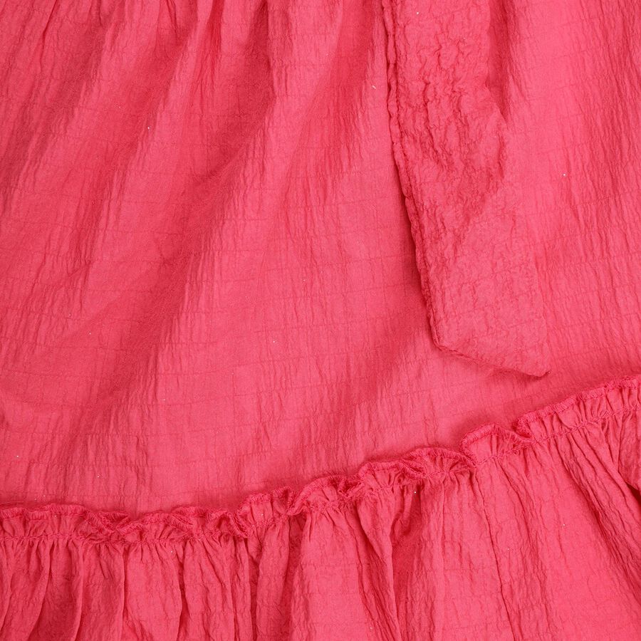 Girls' Dress , Fuchsia, large image number null