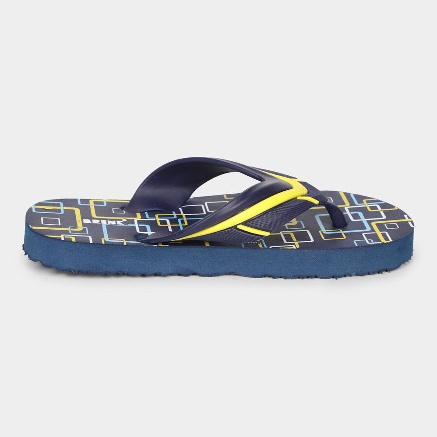 Boys' Slipper, Navy Blue, large image number null