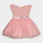Girls' Frock, गुलाबी, small image number null