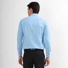 Men's 100% Cotton Formal Shirt , Mid Blue, small image number null