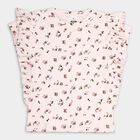 Girls' 100% Cotton T-Shirt, गुलाबी, small image number null