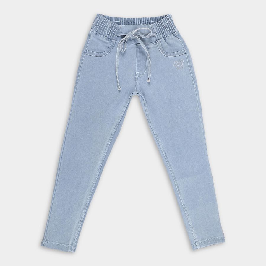Girls' Jeans, Light Blue, large image number null