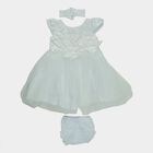 Infants' Minimalist Daily Wear Frock, White, small