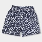 Girls' Shorts, नेवी ब्लू, small