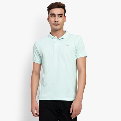 Men's Collared Half Sleeves T-Shirt
