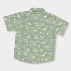 Infants' 100% Cotton Shirt, Olive, small image number null