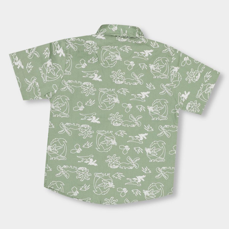 Infants' 100% Cotton Shirt, Olive, large image number null