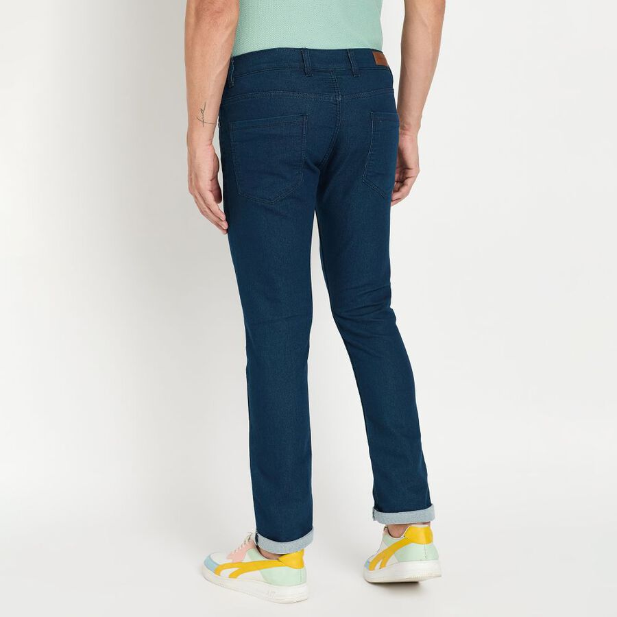 Men's Skinny Jeans, Dark Blue, large image number null