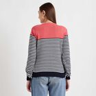 Stripes Pullover, Coral, small image number null