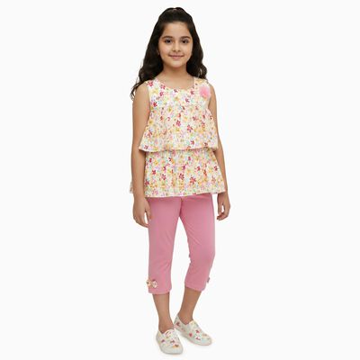Girls' Capri Set