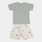 Infant Boys' 100% Cotton Baba Suit, हल्का हरा, small image number null