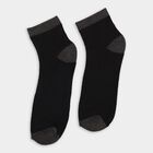 Men's Socks (Pack of 3), काला, small image number null