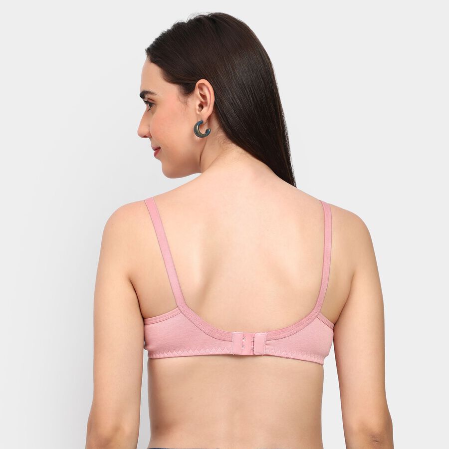 Ladies' Bra, हल्का गुलाबी, large