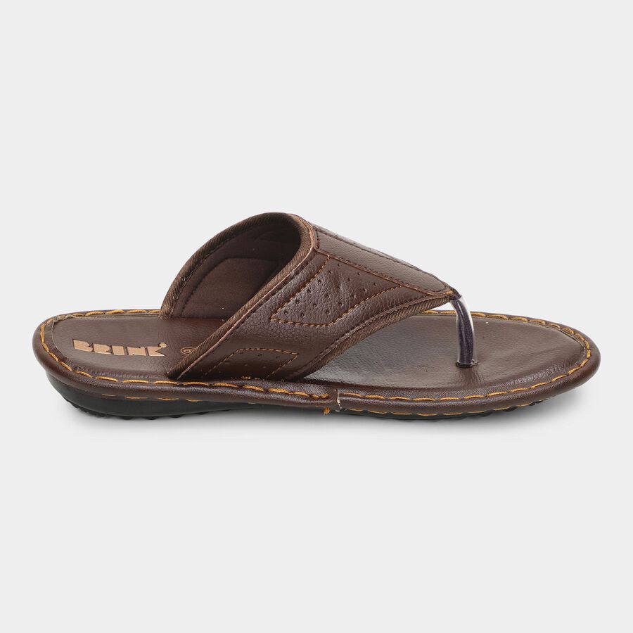 Men's Sandal, Brown, large image number null