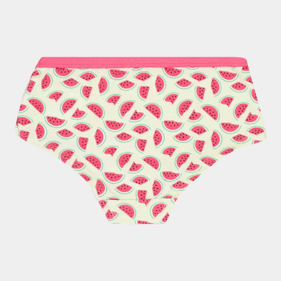 Printed Panty, Yellow, large image number null