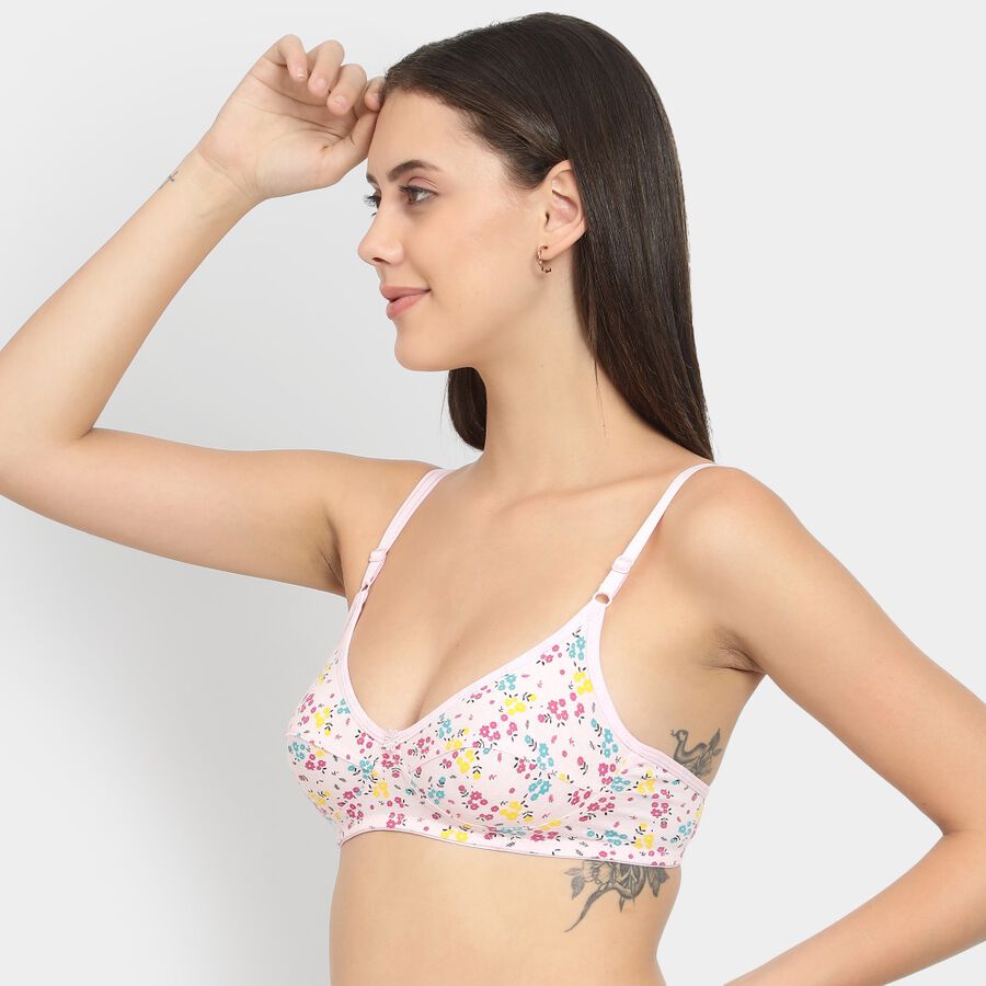 Ladies' Non-Padded Bra, हल्का गुलाबी, large image number null