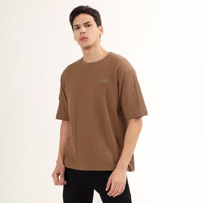 Men's Round Neck Half Sleeves T-Shirt 