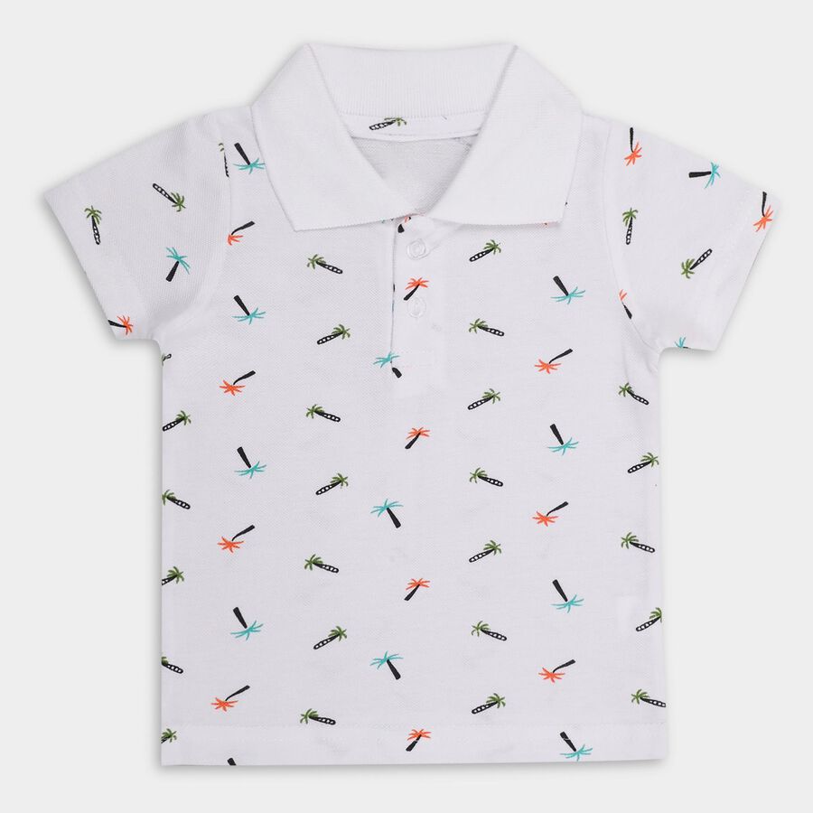 Infants' 100% Cotton T-Shirt , सफ़ेद, large image number null