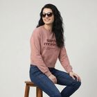 Women's Pink Graphic Print Track suit, Pink, small