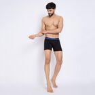 Men's 100% Cotton Trunks , काला, small image number null