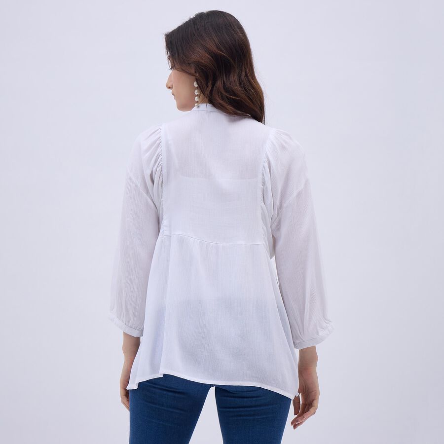 Ladies' Kurti, Off White, large image number null