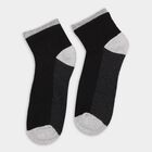Men's Socks (Pack of 3), Black, small