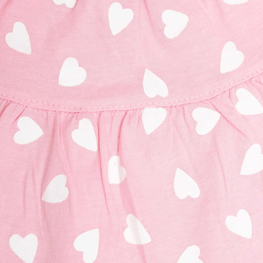 Infants Solid Skirt Top Set, White, large image number null