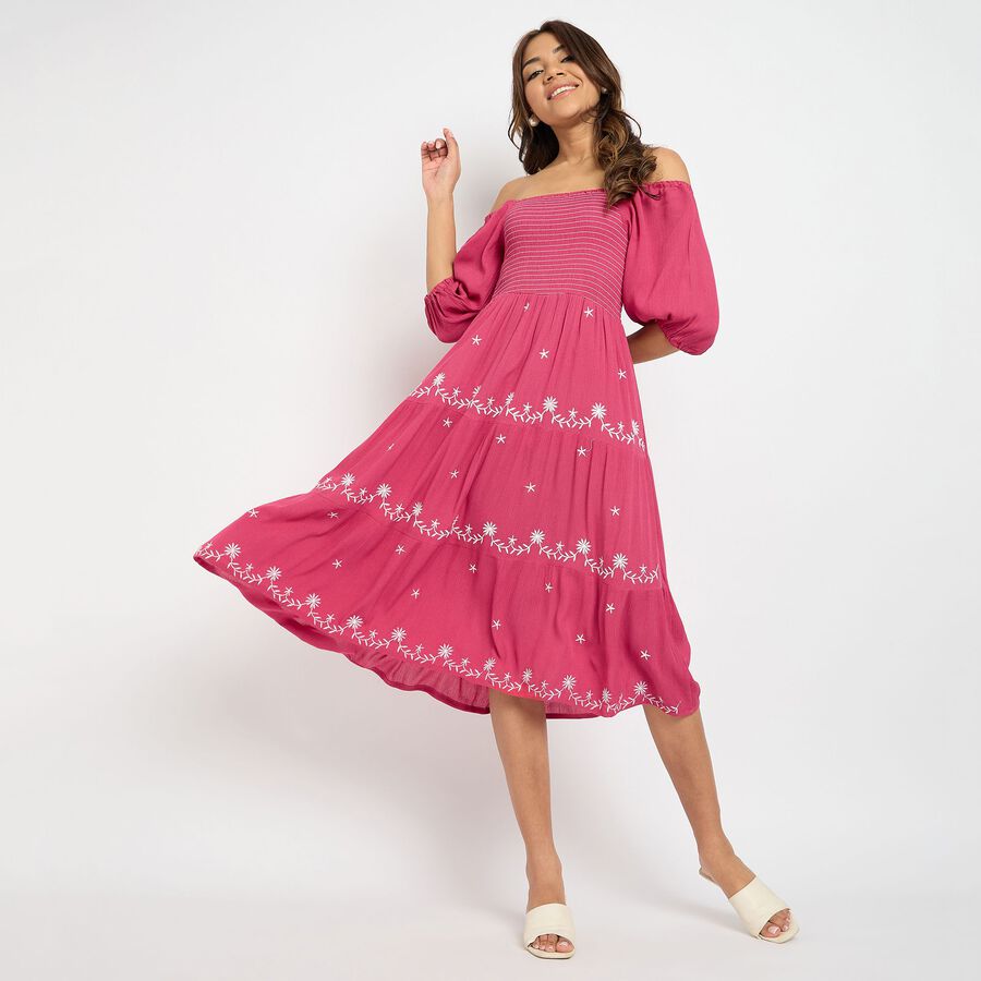Ladies' Dress, Purple, large image number null