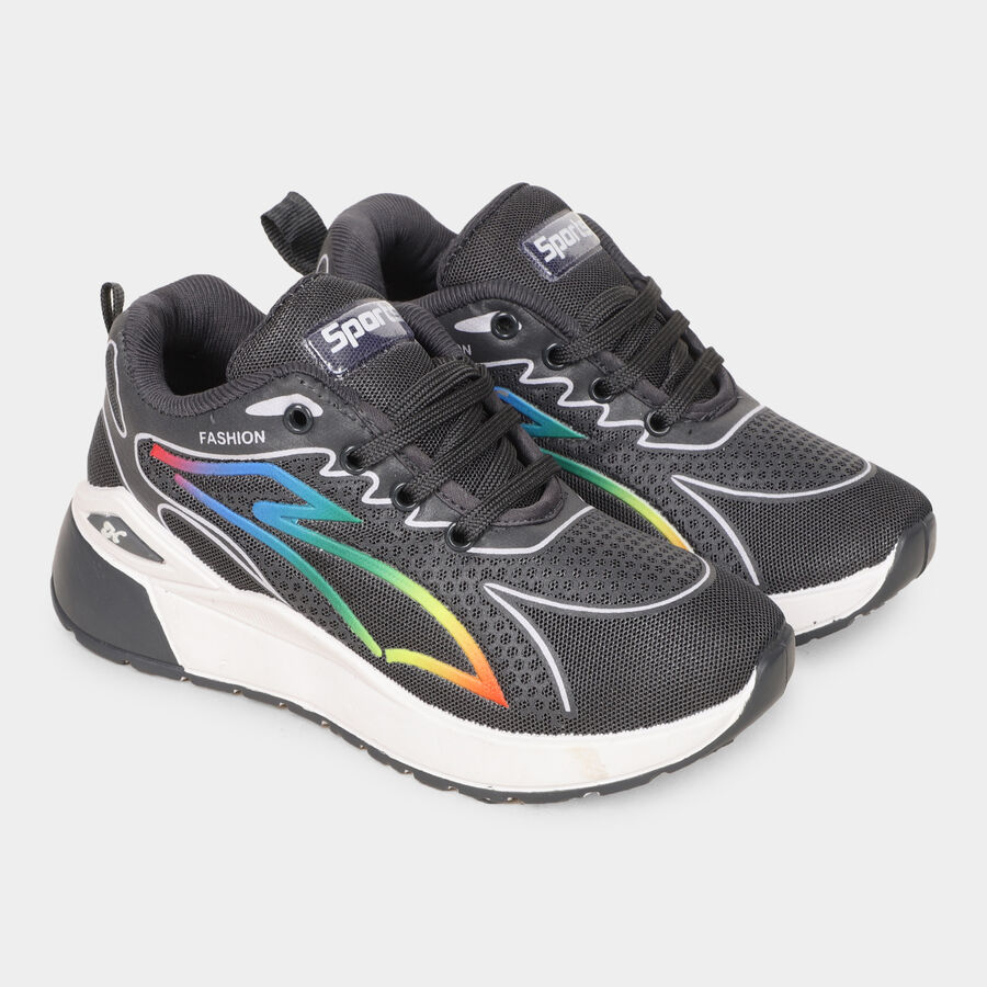 Kids' Sport Shoes, Grey, large image number null