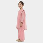 Girls Light Pink Fusion Set, हल्का गुलाबी, small