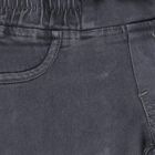 Girls' Charcoal Grey Skinny Fit Pull-Up Jeans, गहरा ग्रे, small image number null