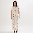 Ladies' Co-ord set , Off White, small