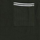 Boys Dark Olive Green Crew Neck Casual Half Sleeve T-Shirt, Olive, small