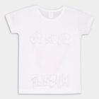 Girls' T-Shirt, Off White, small image number null