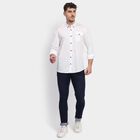 Men's 100% Cotton Casual Shirt , Off White, small image number null