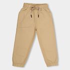 Boys' 100% Cotton Basic Five Pockets Trouser, Khaki, small image number null