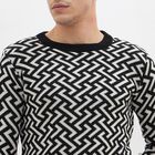 Men's Pullover, काला, small image number null