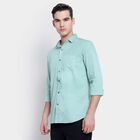 Cotton Solid Casual Shirt, Light Green, small image number null