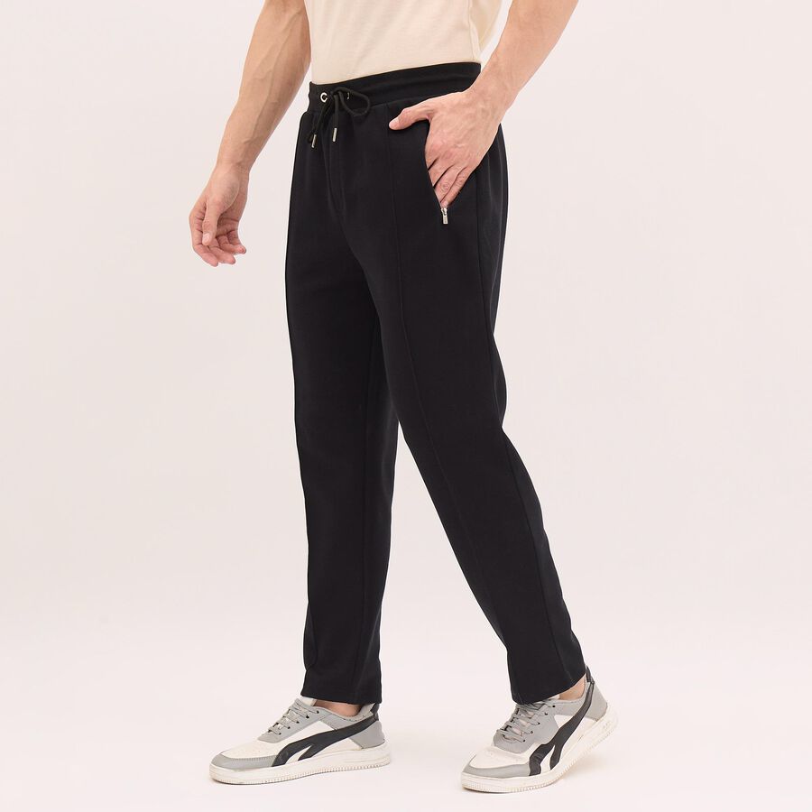 Men's Jogger Track Pants, Black, large image number null